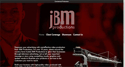 Desktop Screenshot of jbmproductions.net